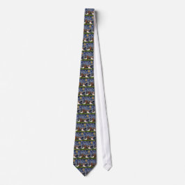 Corbata Cavaliers (cuatro) - Noche estrellada