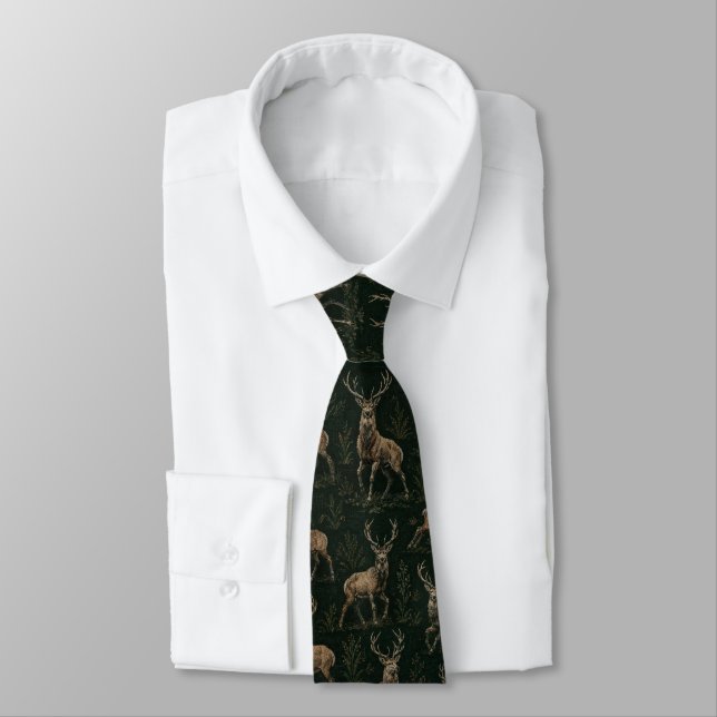 Corbata Caza de Ciervos (Atado)