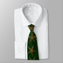 Corbata Cazador y celta dorada