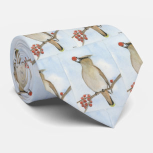 Corbata Cedar Waxwing Necs Tie