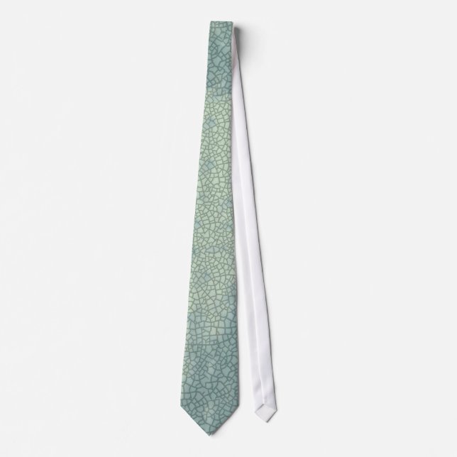Corbata Celadon Crackle Glaze (Anverso)
