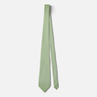 Corbata Celadón verde de jade sólido