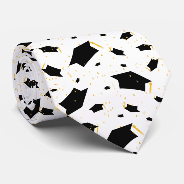 Corbata Celebración de la graduación - lazo (Enrollado)