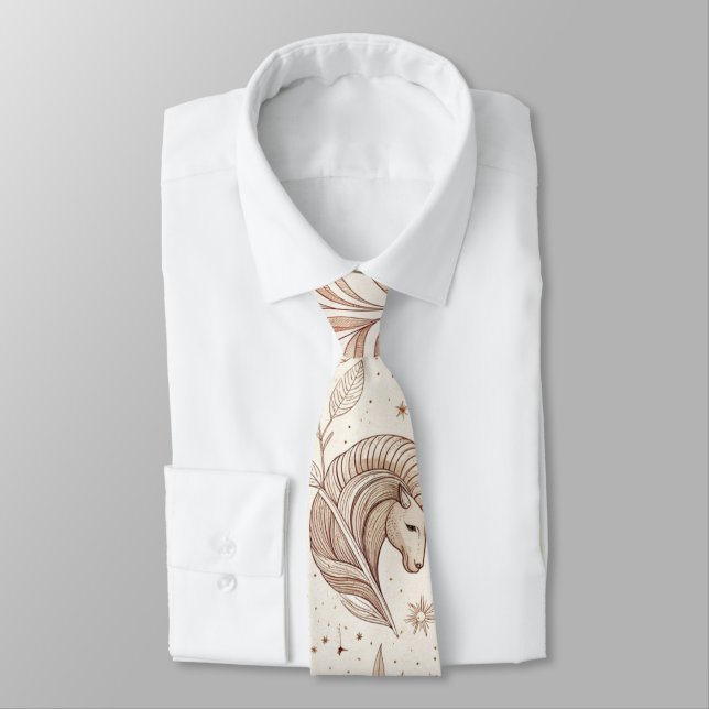 Corbata Celestial Botanical Pattern (1) (Atado)