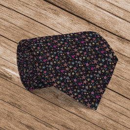Corbata Celestial de noche estrellada