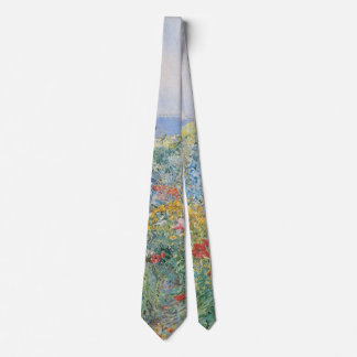 Corbata Celia Thaxter en su jardín por Childe Hassam