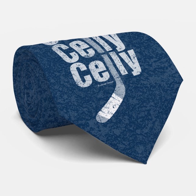 Corbata Celly Celly Celly (Hockey) (Enrollado)