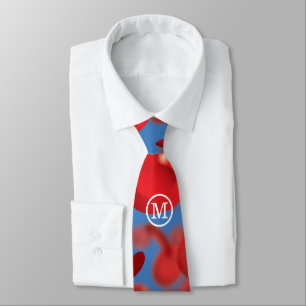 Corbata Células flotantes monograma