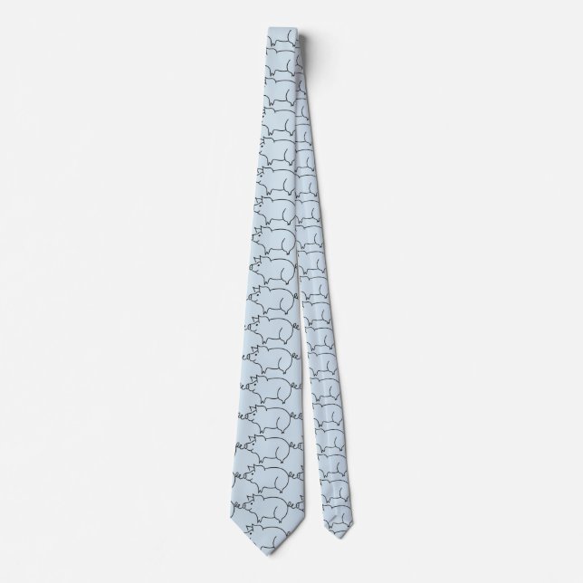 Corbata Cerdo Animal Thunder_Cove (Anverso)
