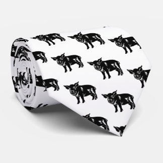 Corbata Cerdo Silhouette Farm BBQ