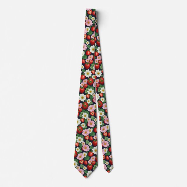 Corbata Cereza de fresa (Anverso)