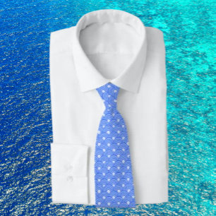 Corbata Cerulean Scales Necktie