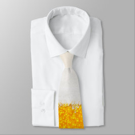 Corbata Cerveza En Tap Alcohol Beber Necktie Diseño