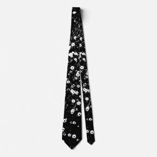 Corbata Césped de margarita de alto contraste