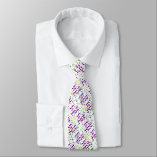 Corbata ¡Chag Sameach! en lazo hebreo