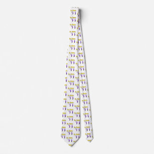 Corbata Chai de la bandera del orgullo no binario