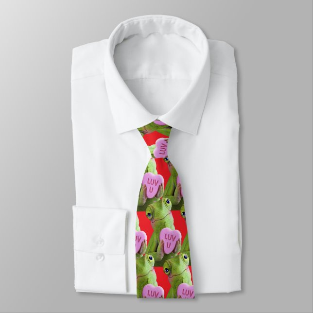Corbata Chameleon Heart (Luv U) (Atado)