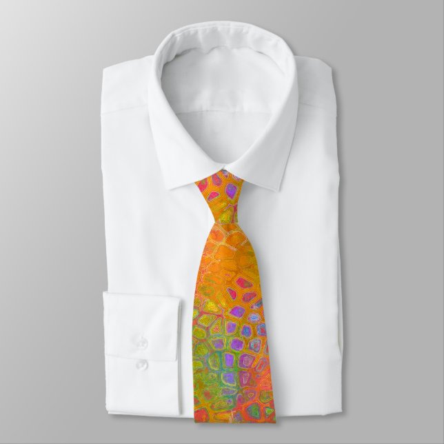 Corbata Chameleon Skin (Atado)