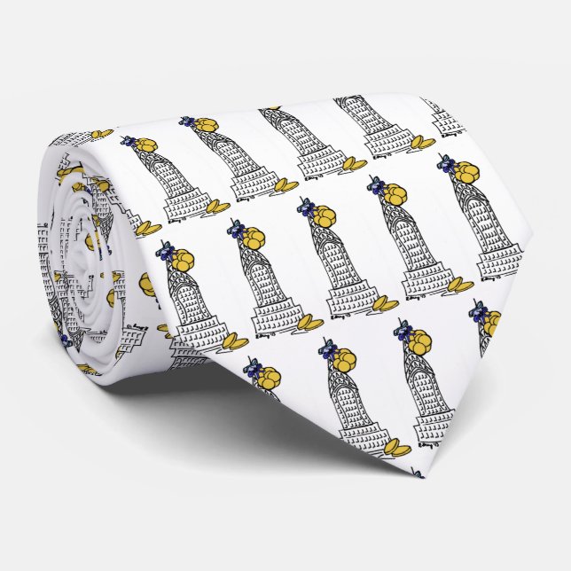 Corbata Chanukkah Gelt (Enrollado)
