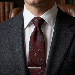 Corbata Chaqueta de smoking de terciopelo Old Money Burgun