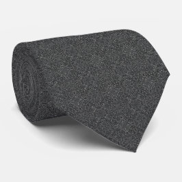 Corbata Charcoal Black Jacquard Monochrome Textured