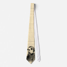 Corbata Charles Dickens Cream Tie