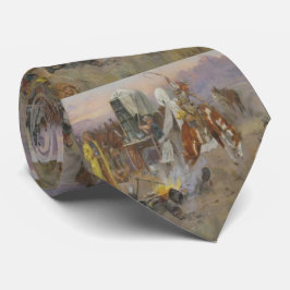Corbata Charles M Russell - Bronc en Cow Camp