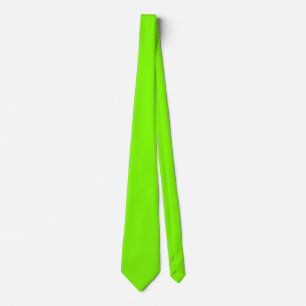 Corbata Chartreuse (Neon Green) 7FFF00 Color - Opción de n