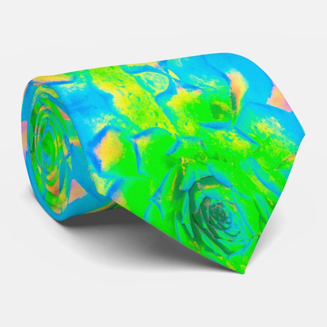 Corbata Chartreuse Verde Lime Suculento Sedum Rosette (Enrollado)