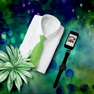 Corbata Chartreuse verde sobre Chartreuse