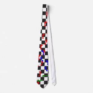 Corbata Checkerwalk por el diseño de Genepool