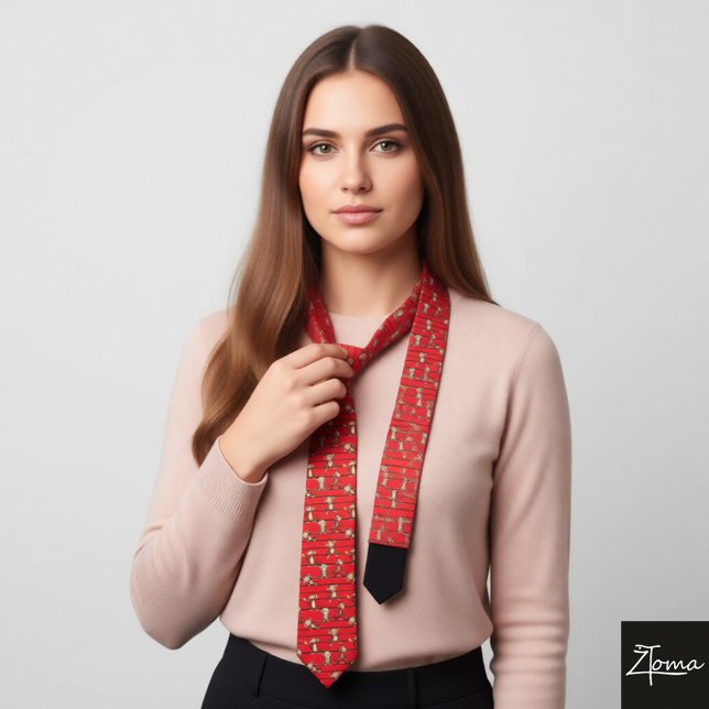 Corbata Cheeky Monkey Pattern (Subido por el creador)