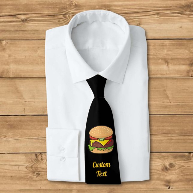 Corbata Cheeseburger (Subido por el creador)