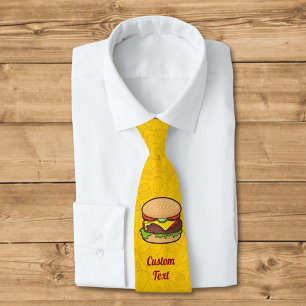 Corbata Cheeseburger Tie