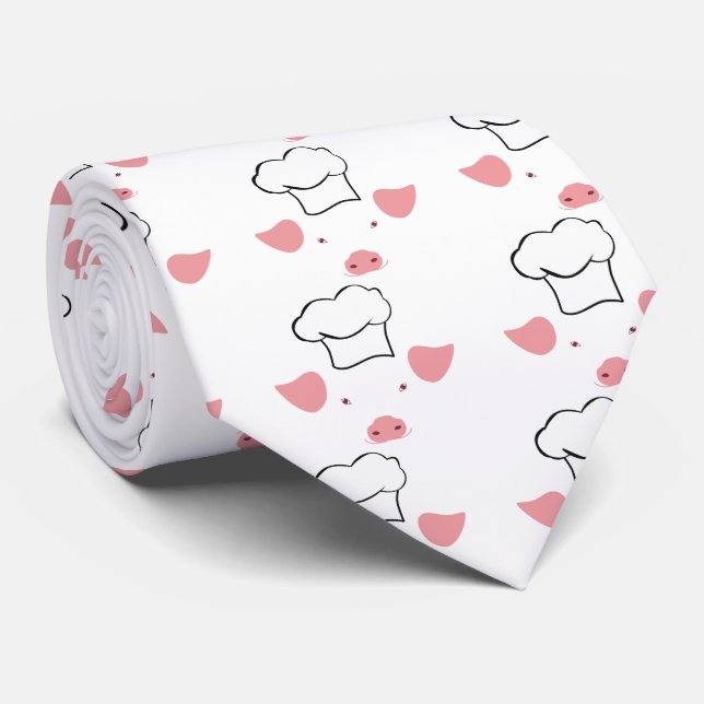 Corbata Chef Cerdo (Enrollado)