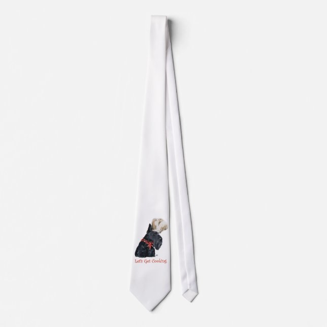 Corbata Chef Terrier Escocés (Anverso)