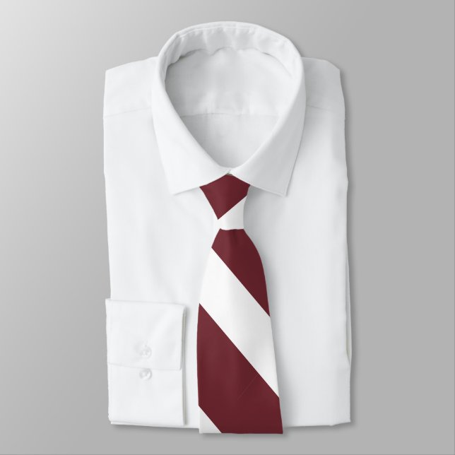 Corbata Cherry-N-Dairy University Stripe (Atado)