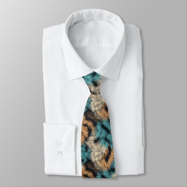 Corbata Chic Gift  For Boyfriend Animal Print	This pattern (Atado)