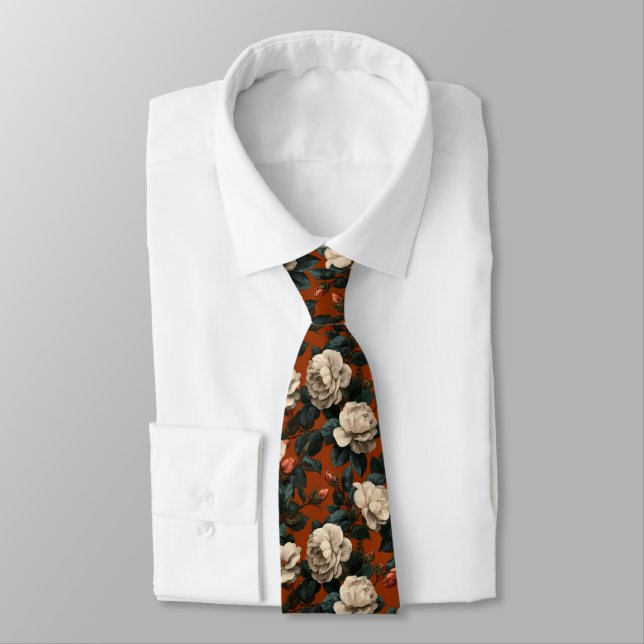 Corbata Chic Groomsmen Gift Gardenias Flower (Atado)