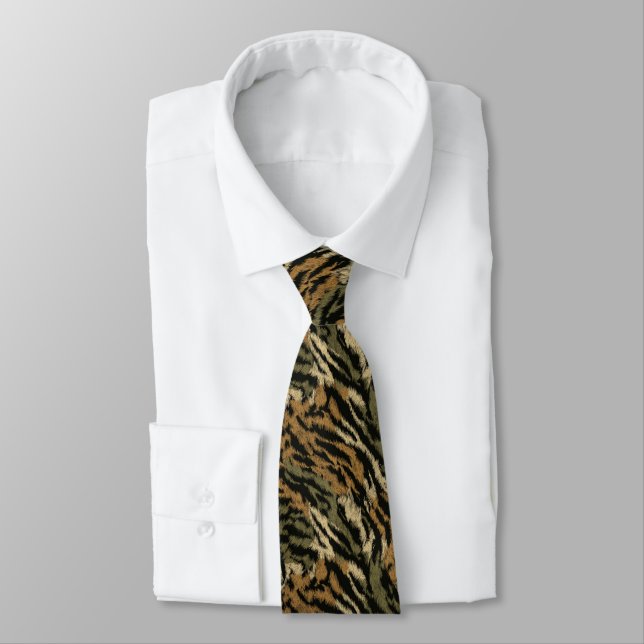 Corbata Chic Mens Accessories Animal Print (Atado)