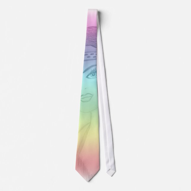 Corbata Chica de la aleta de Rainbowed (Anverso)