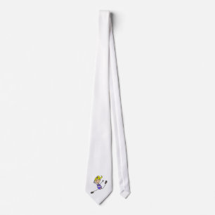 Corbata Chica Rubia Gimnasta