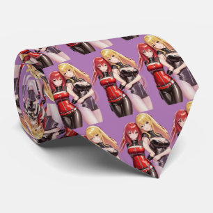 Corbata Chicas Cuadros Anime Thunder_Cove
