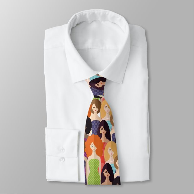 Corbata Chicas de primavera (Atado)