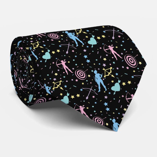 Corbata Chicas de tiro con arco - Regalo de tiro con arco  (Enrollado)