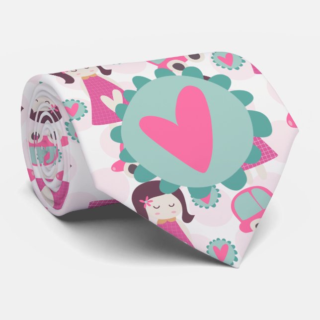 Corbata Chicas yendo a lugares (Enrollado)