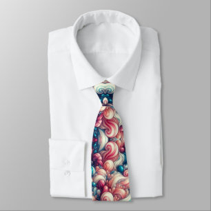 Corbata Chicle de Algodón de Azúcar