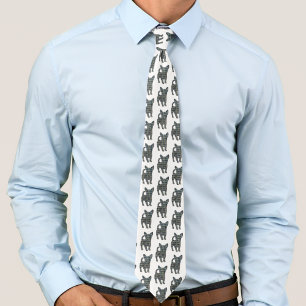 Corbata Chihuahua Perro amarillo y azul grifo blanco