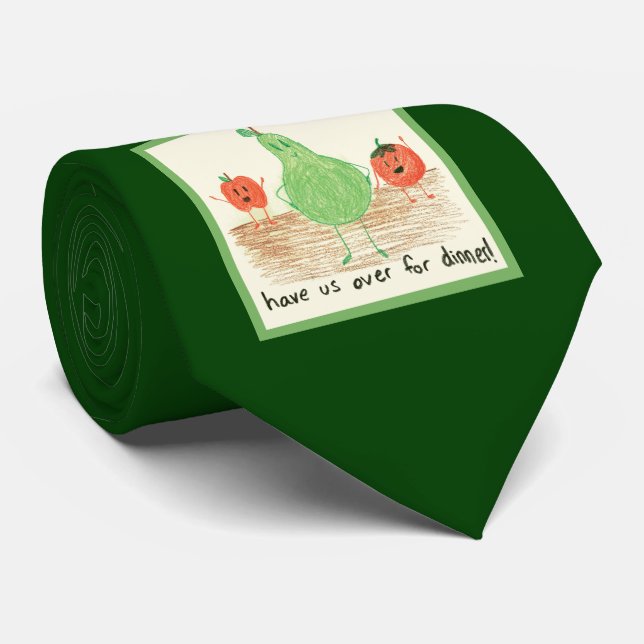 Corbata Child's Art, Fruits n Veggies (Enrollado)