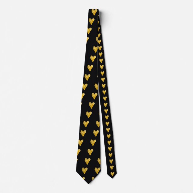 Corbata Chip de papa en forma de corazón (Anverso)